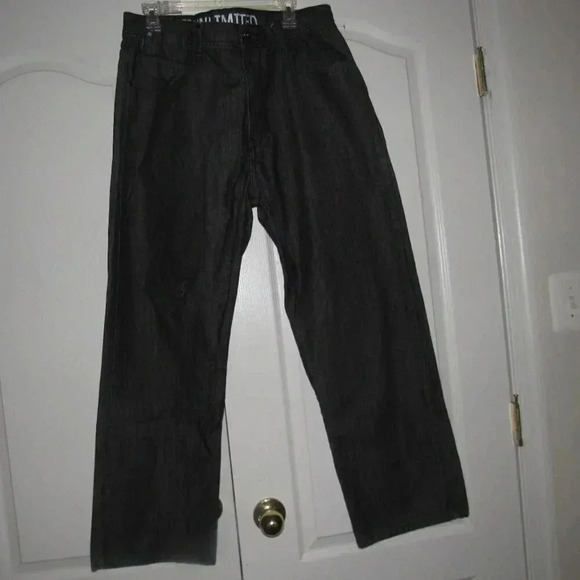 ECKO 72+UNLIMITED Men’s Loose Fit Medium Black Jeans Size 36x30 - Picture 1 of 6